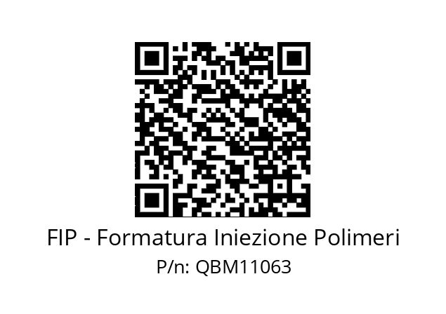   FIP - Formatura Iniezione Polimeri QBM11063