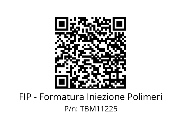   FIP - Formatura Iniezione Polimeri TBM11225