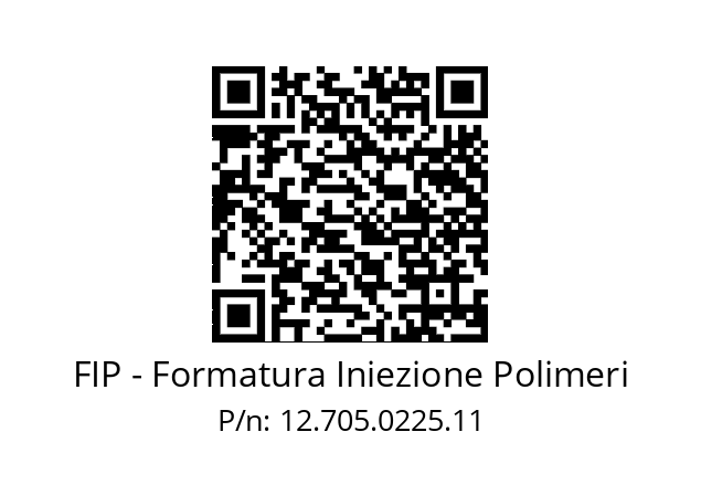   FIP - Formatura Iniezione Polimeri 12.705.0225.11