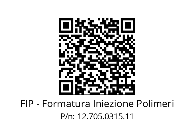   FIP - Formatura Iniezione Polimeri 12.705.0315.11