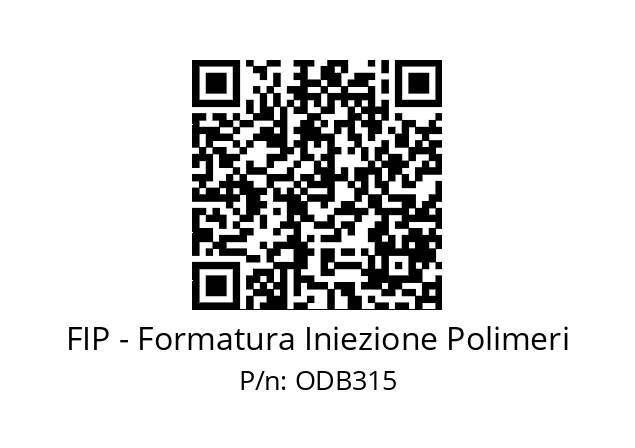   FIP - Formatura Iniezione Polimeri ODB315