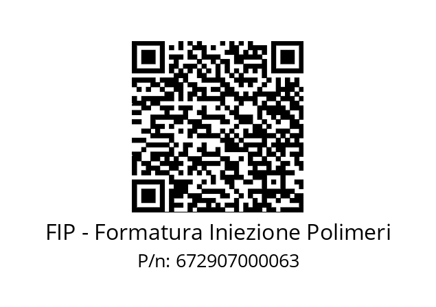   FIP - Formatura Iniezione Polimeri 672907000063