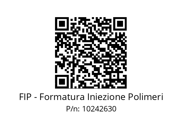   FIP - Formatura Iniezione Polimeri 10242630