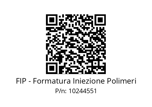   FIP - Formatura Iniezione Polimeri 10244551