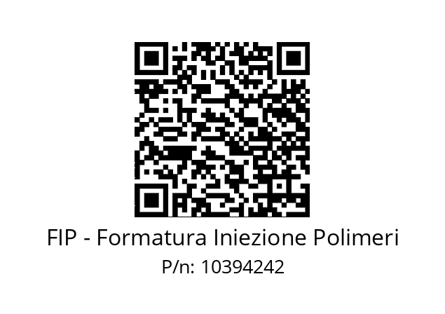   FIP - Formatura Iniezione Polimeri 10394242