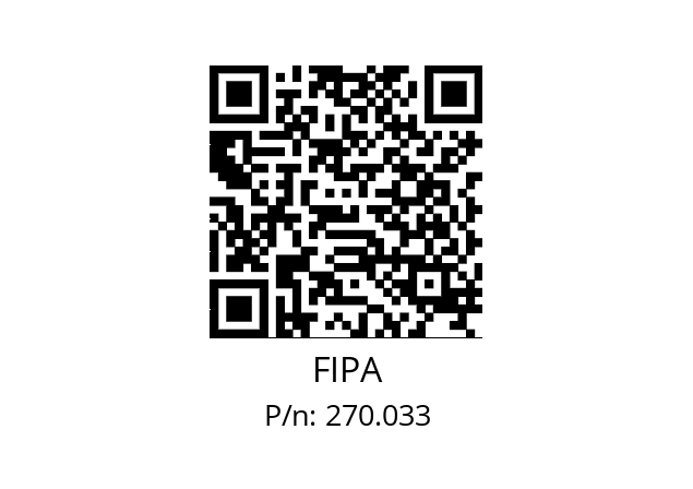   FIPA 270.033