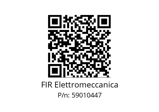   FIR Elettromeccanica 59010447