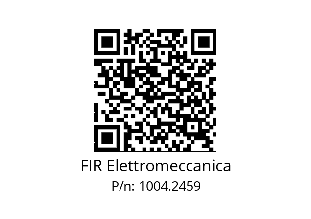   FIR Elettromeccanica 1004.2459