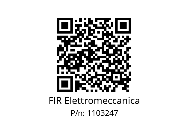   FIR Elettromeccanica 1103247