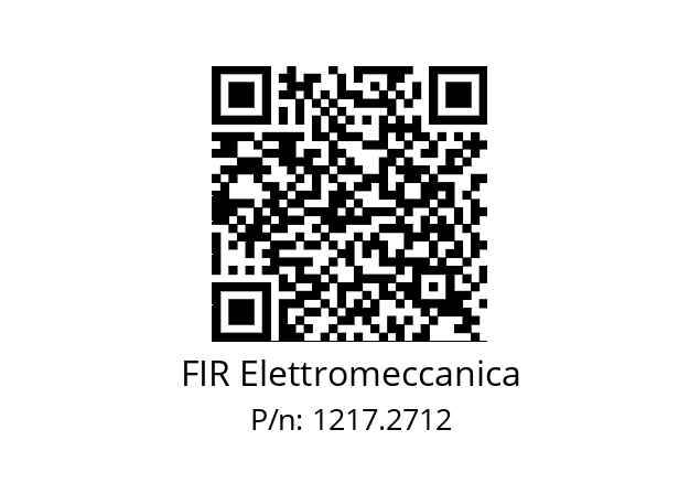   FIR Elettromeccanica 1217.2712