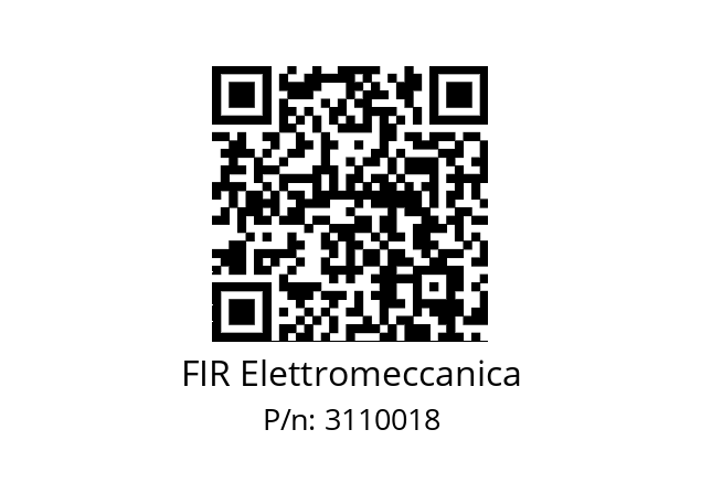   FIR Elettromeccanica 3110018