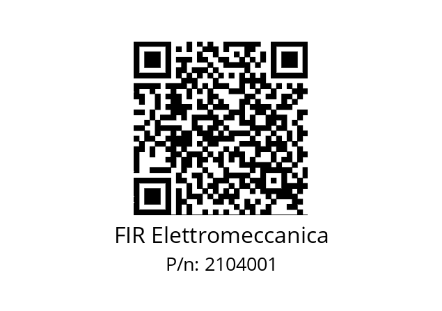   FIR Elettromeccanica 2104001