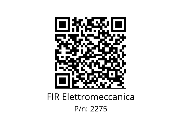   FIR Elettromeccanica 2275