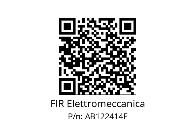   FIR Elettromeccanica AB122414E