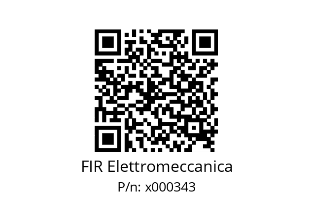   FIR Elettromeccanica x000343