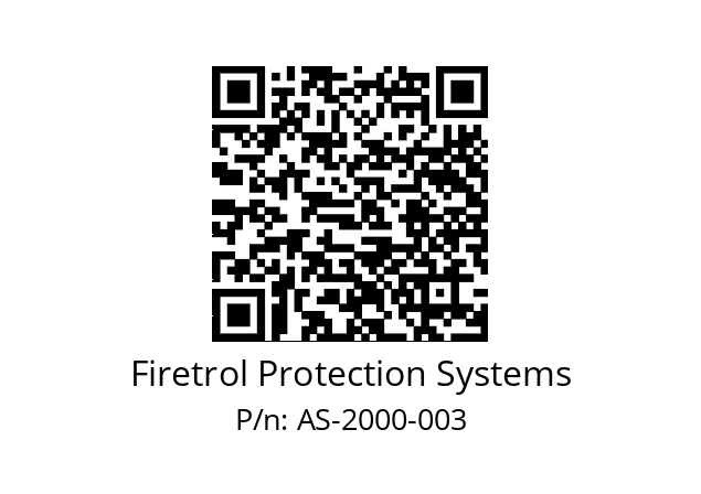   Firetrol Protection Systems AS-2000-003