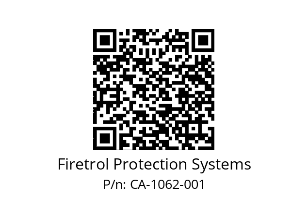   Firetrol Protection Systems CA­1062­001