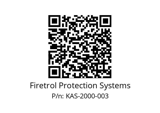   Firetrol Protection Systems KAS-2000-003