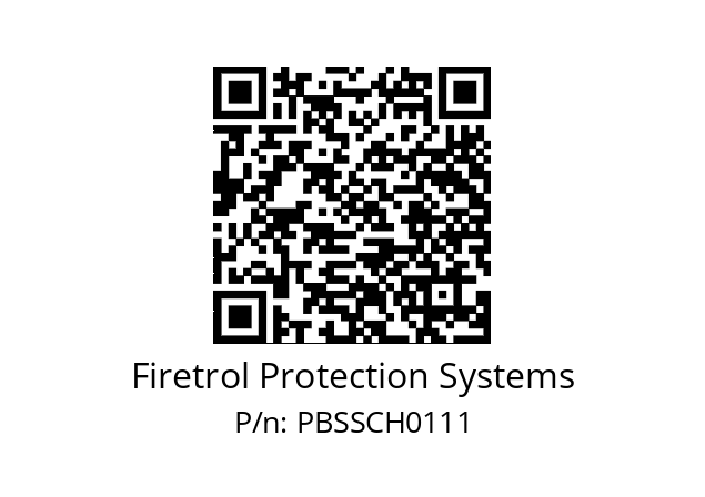   Firetrol Protection Systems PBSSCH0111