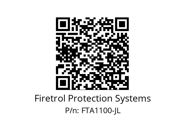   Firetrol Protection Systems FTA1100-JL