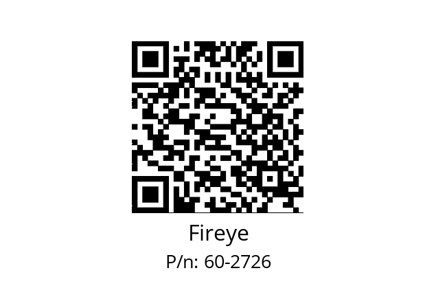   Fireye 60-2726