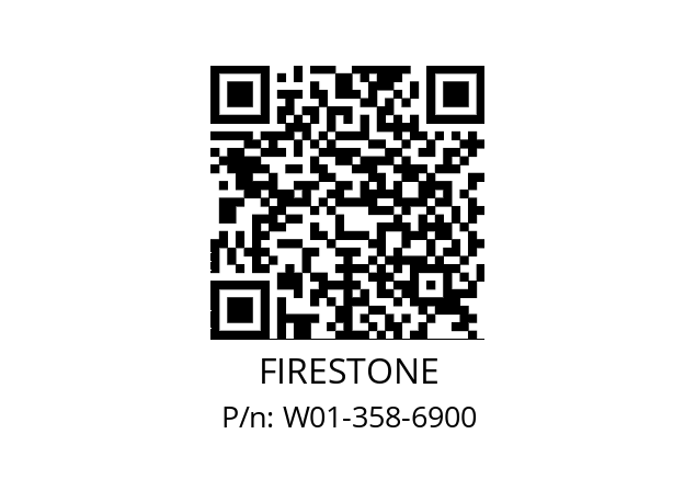   FIRESTONE W01-358-6900