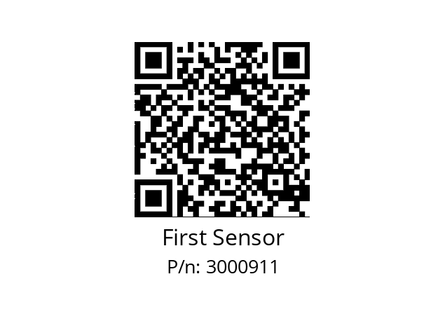   First Sensor 3000911