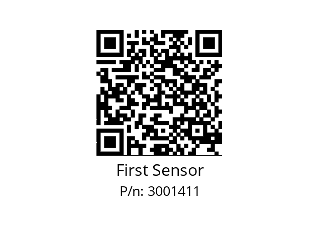   First Sensor 3001411