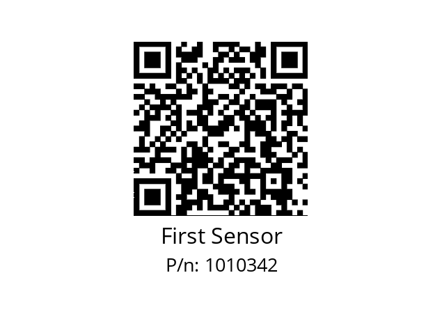   First Sensor 1010342