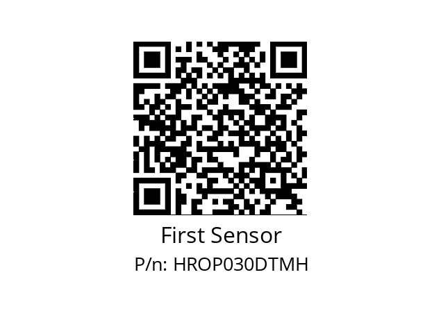   First Sensor HROP030DTMH