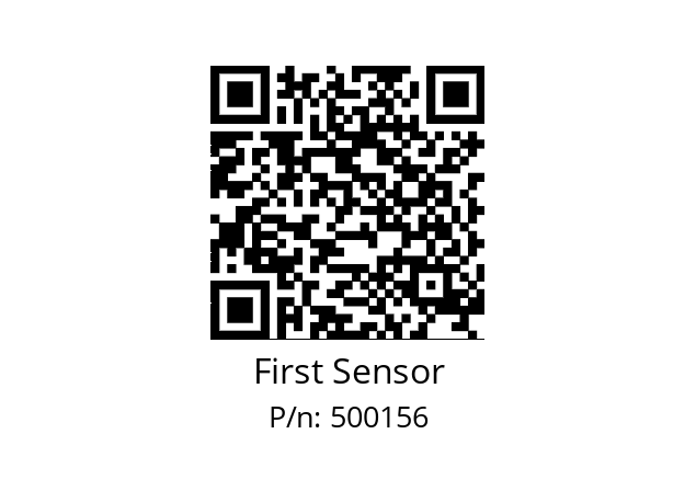   First Sensor 500156