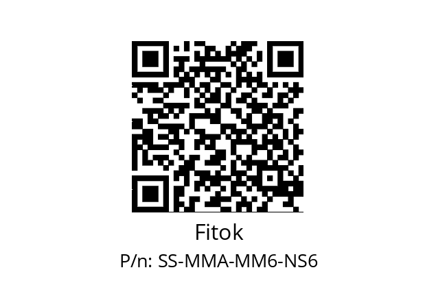   Fitok SS-MMA-MM6-NS6