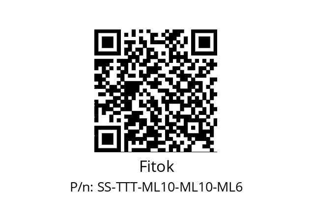   Fitok SS-TTT-ML10-ML10-ML6