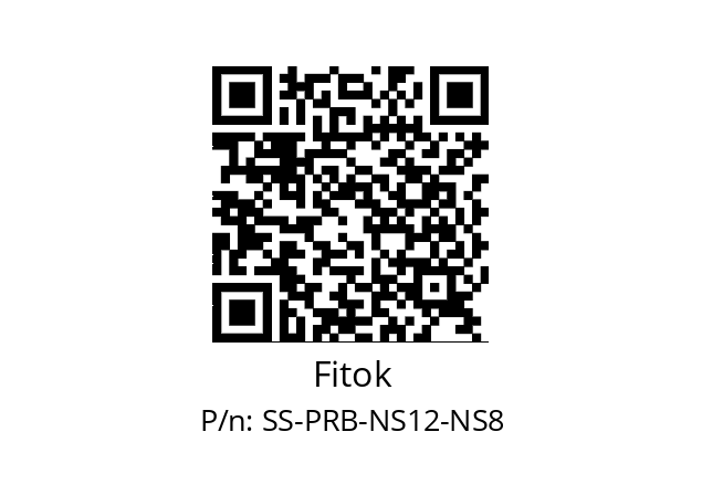   Fitok SS-PRB-NS12-NS8