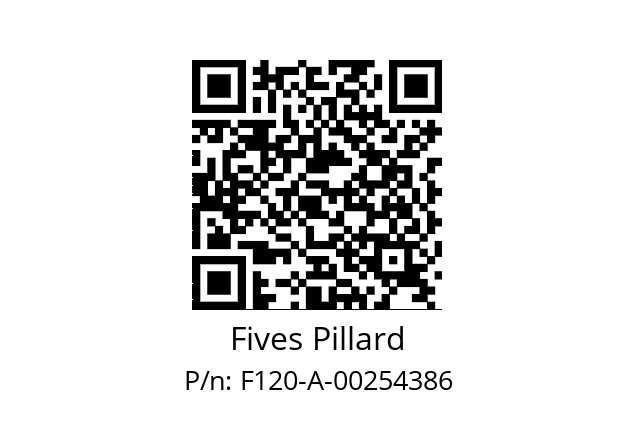   Fives Pillard F120-A-00254386