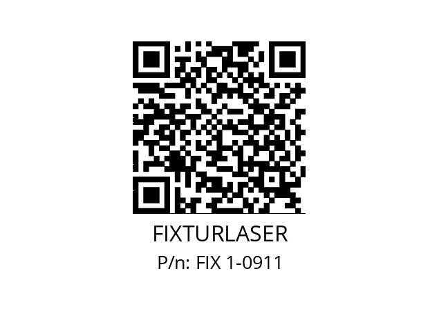   FIXTURLASER FIX 1-0911