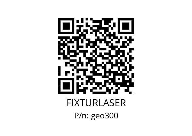   FIXTURLASER geo300