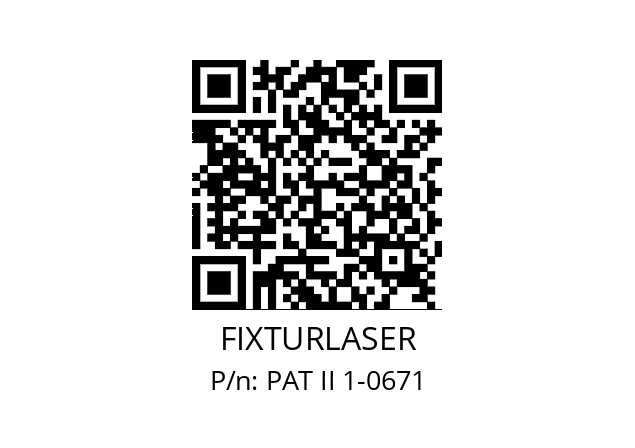   FIXTURLASER PAT II 1-0671