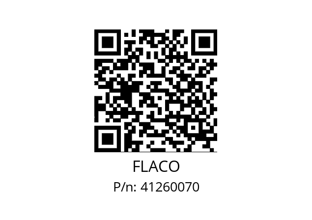   FLACO 41260070