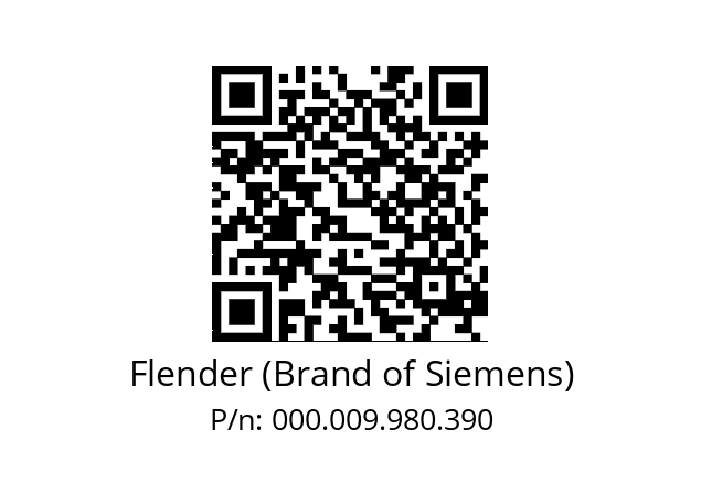   Flender (Brand of Siemens) 000.009.980.390