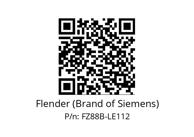   Flender (Brand of Siemens) FZ88B-LE112