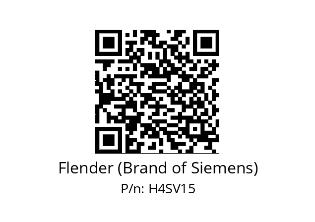   Flender (Brand of Siemens) H4SV15