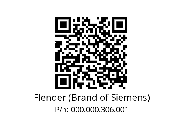   Flender (Brand of Siemens) 000.000.306.001