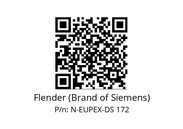   Flender (Brand of Siemens) N-EUPEX-DS 172