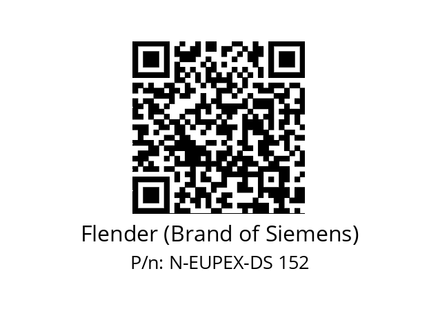   Flender (Brand of Siemens) N-EUPEX-DS 152