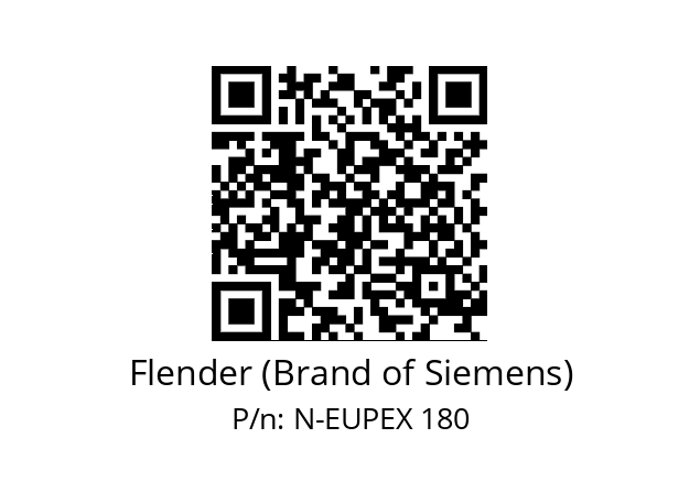   Flender (Brand of Siemens) N-EUPEX 180