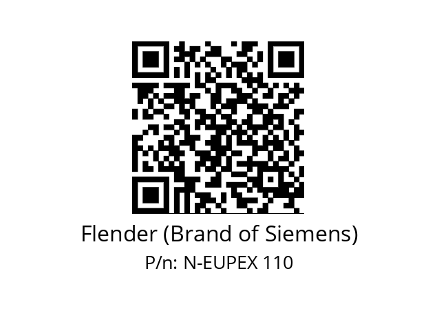   Flender (Brand of Siemens) N-EUPEX 110