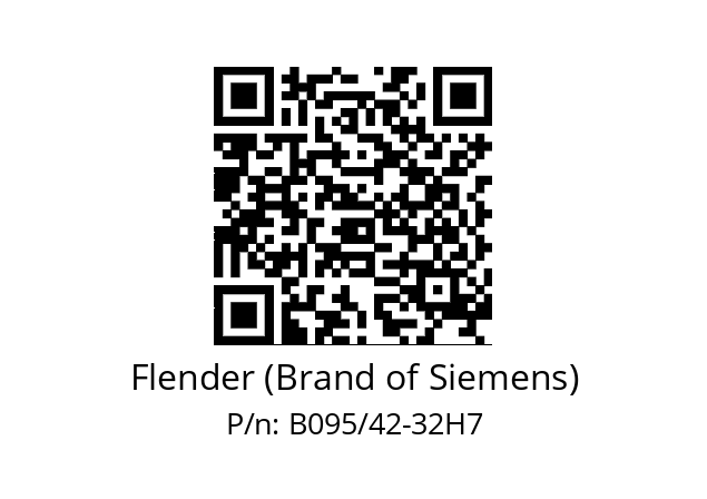   Flender (Brand of Siemens) B095/42-32H7