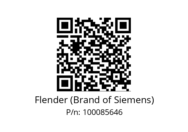   Flender (Brand of Siemens) 100085646