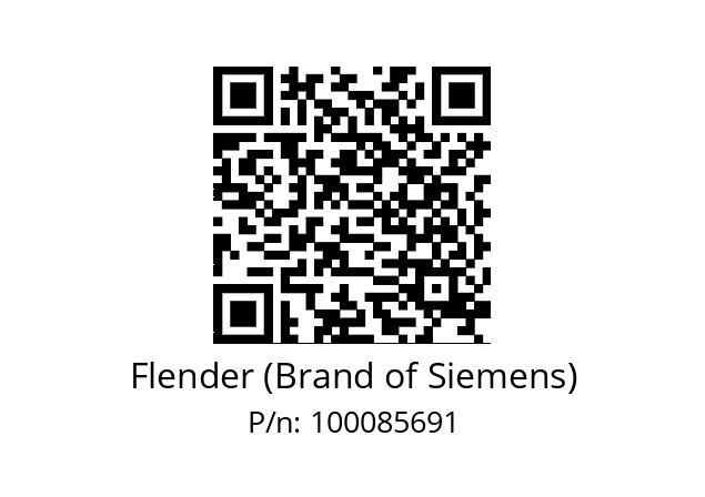   Flender (Brand of Siemens) 100085691